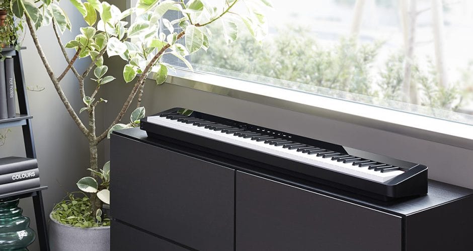 Kateryna Titova, Edgar Wiersocki et les pianos CASIO