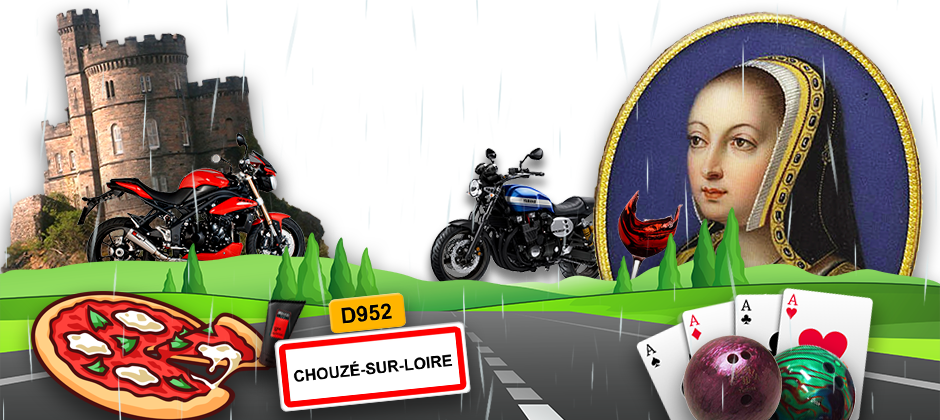 Roadtrip à moto : les châteaux de la Loire